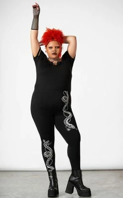 Killstar Serpent Storm Leggings Clothing