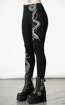 Killstar Serpent Storm Leggings Clothing