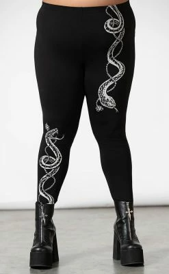 Killstar Serpent Storm Leggings Clothing