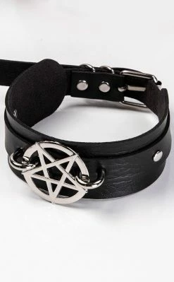 Cold Black Heart Seventh Seal Choker | Black Chokers