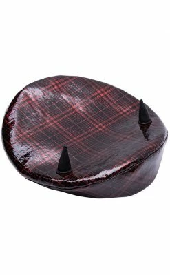 Punk Rave She Devil Tartan Beret Accessories