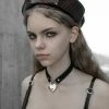 Punk Rave She Devil Tartan Beret Accessories