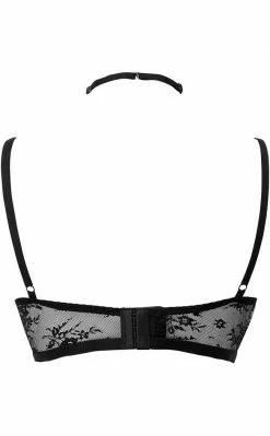 Killstar Clothing Sheer Evil Bra | Black