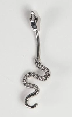 TB Shining Serpent Navel Ring Jewellery
