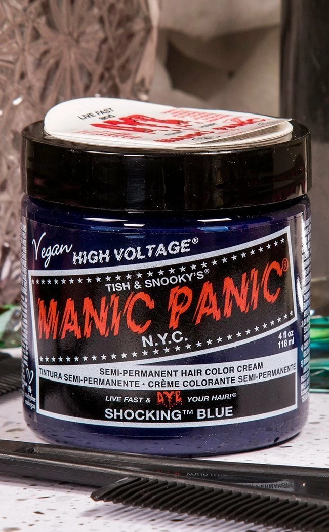 Manic Panic Shocking Blue | Classic Colour Beauty 4 Manic Panic Shocking Blue | Classic Colour Beauty