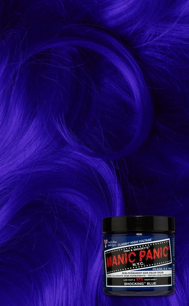 Manic Panic Shocking Blue | Classic Colour Beauty 3 Manic Panic Shocking Blue | Classic Colour Beauty