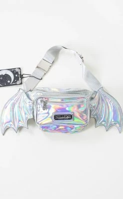 Killstar Accessories Sickly Sweet Waistbag | Holographic Pink