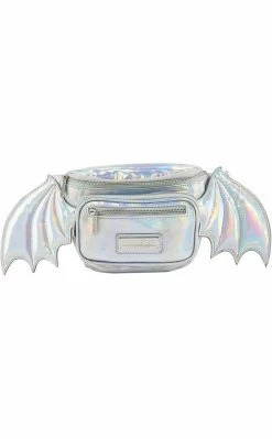Killstar Accessories Sickly Sweet Waistbag | Holographic Pink