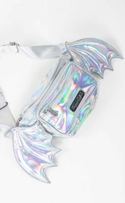 Killstar Accessories Sickly Sweet Waistbag | Holographic Pink