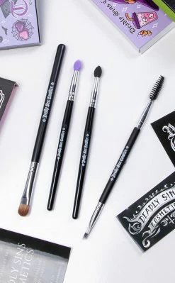 Deadly Sins Cosmetics Beauty Silicone Glitter Brush | Purple