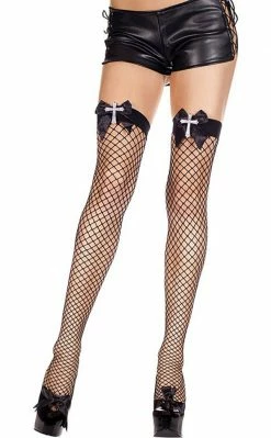 Music Legs Sister Sin Fishnet Stockings Clothing
