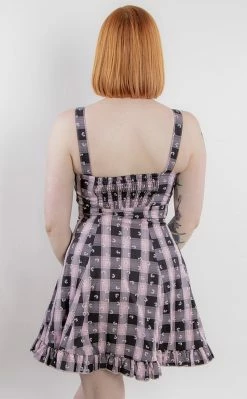 Punk Rave Sitting Pretty Plaid Dress
