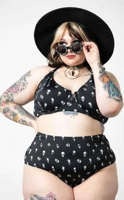 Killstar Skull 2-Piece Swimsuit Clothing
