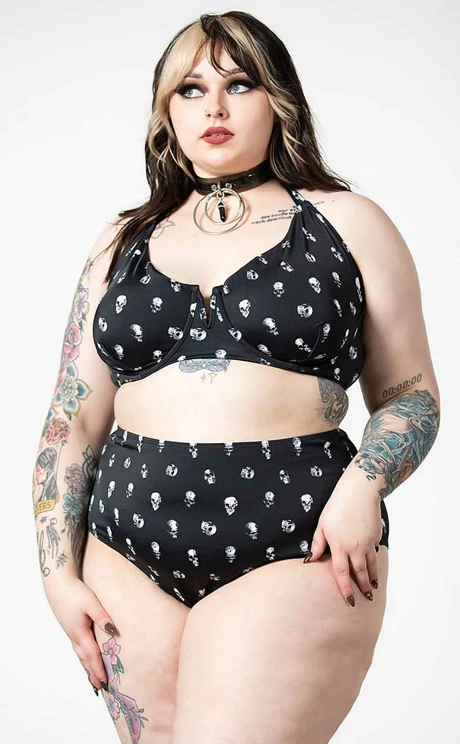 Killstar Skull 2-Piece Swimsuit Clothing 6 Killstar Skull 2-Piece Swimsuit Clothing