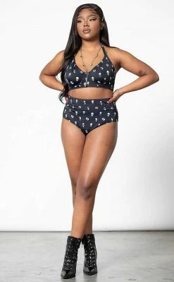 Killstar Skull 2-Piece Swimsuit Clothing 15 Killstar Skull 2-Piece Swimsuit Clothing