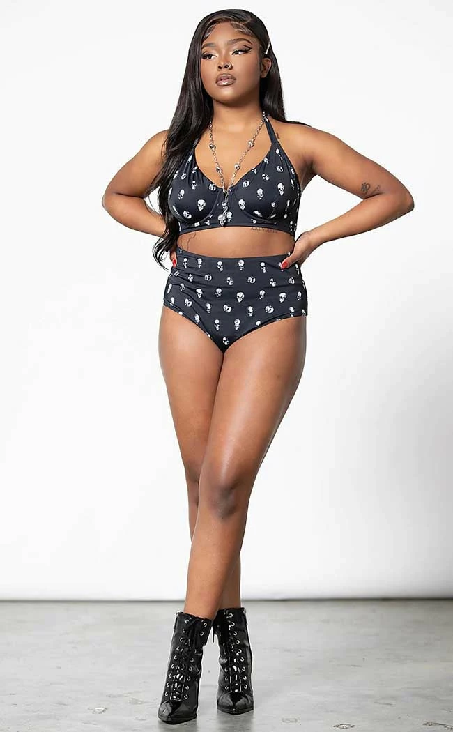 Killstar Skull 2-Piece Swimsuit Clothing 7 Killstar Skull 2-Piece Swimsuit Clothing