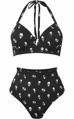Killstar Skull 2-Piece Swimsuit Clothing 18 Killstar Skull 2-Piece Swimsuit Clothing