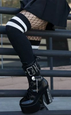 Killstar Clothing Slay It Long Socks
