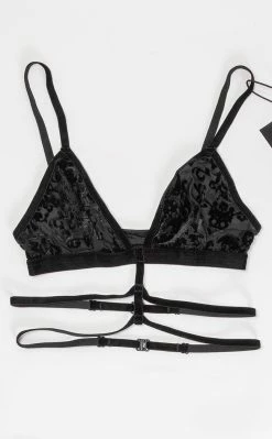 Killstar Sleepin' Curse Bralet Clothing 9 Killstar Sleepin' Curse Bralet Clothing