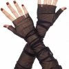 Music Legs Slouchy Mesh Arm Warmers