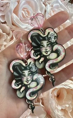 Drop Dead Gorgeous Jewellery Snake Charmer Earrings