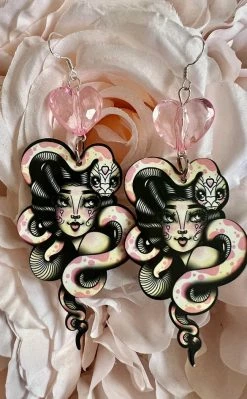 Drop Dead Gorgeous Jewellery Snake Charmer Earrings