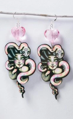Drop Dead Gorgeous Jewellery Snake Charmer Earrings