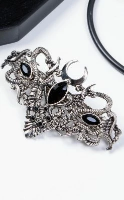 Restyle Snake Hairclip | Silver Accessories