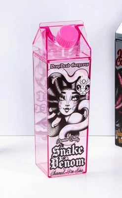 Drop Dead Gorgeous Snake Venom Carton Drink Bottle Home & Gifts