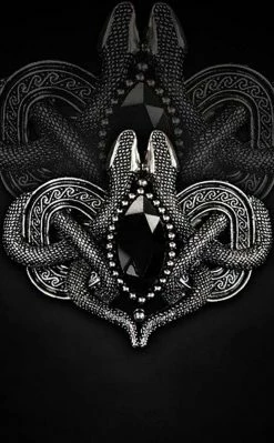 Restyle Accessories Snakes Of Avalon Hair Clip