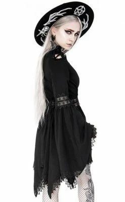 Restyle Spectre Lace Tunic Dress Clothing