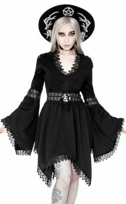 Restyle Spectre Lace Tunic Dress Clothing