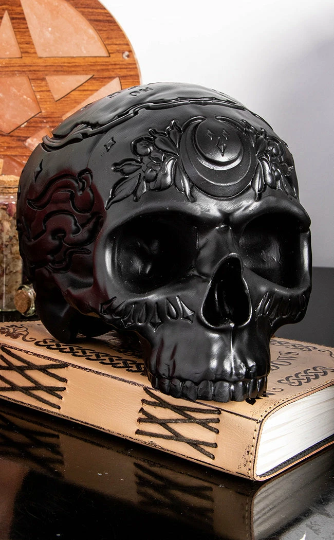 Killstar Spirit Board Resin Skull | Black Home & Gifts 5 Killstar Spirit Board Resin Skull | Black Home & Gifts
