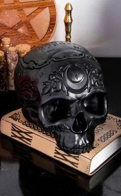 Killstar Spirit Board Resin Skull | Black Home & Gifts