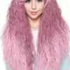 Rockstar Wigs Spirit Song Long Wavy Rose Pink Wig Beauty 1 Rockstar Wigs Spirit Song Long Wavy Rose Pink Wig Beauty