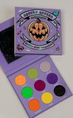 Deadly Sins Cosmetics Spooky Season Eyeshadow Palette Beauty