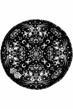 Killstar Spoopy Round Blanket Home & Gifts