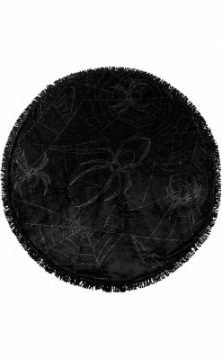 Killstar Spyder Round Blanket