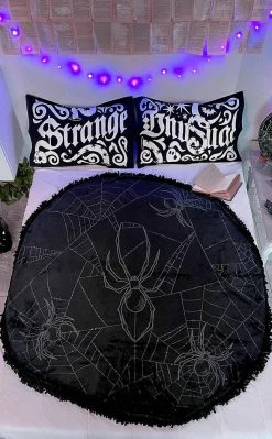 Killstar Spyder Round Blanket