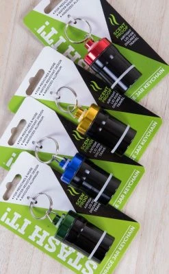 420 Stash It! Mini Jar Keyring.