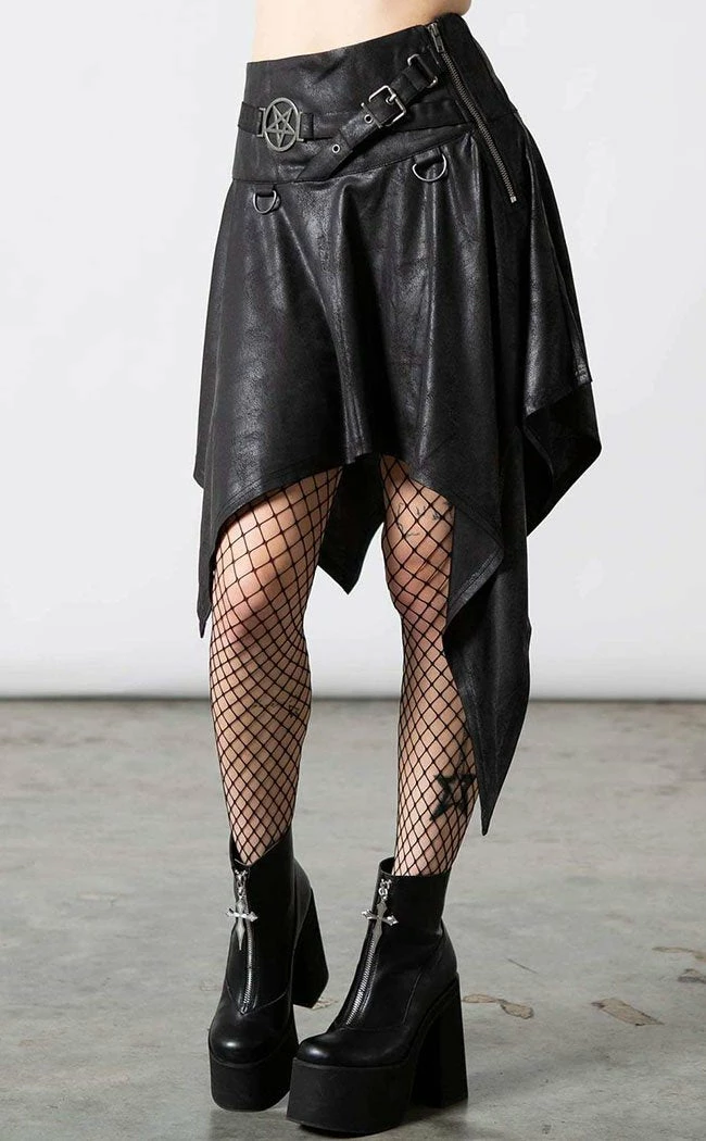 Killstar State Of Calamity Skirt Clothing 5 Killstar State Of Calamity Skirt Clothing