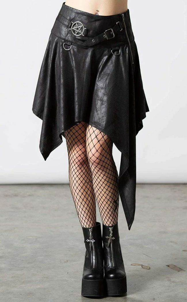 Killstar State Of Calamity Skirt Clothing 3 Killstar State Of Calamity Skirt Clothing