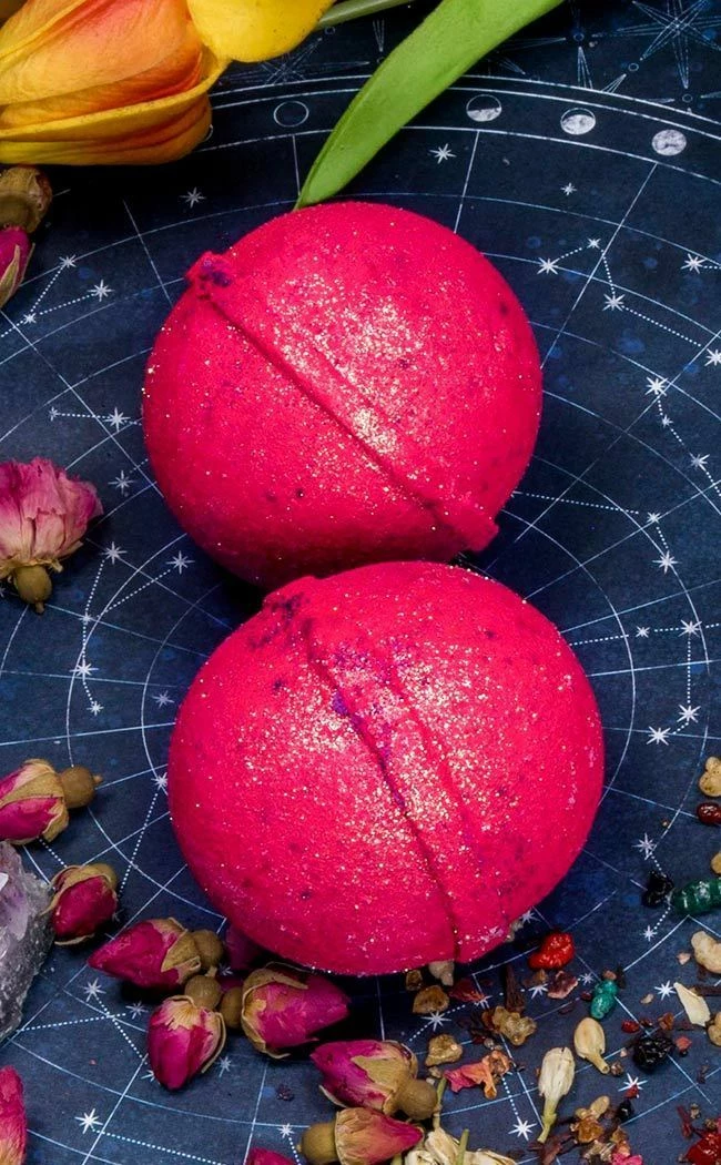 Aether Sugar Baby Pink Glitter Bath Bomb 5 Aether Sugar Baby Pink Glitter Bath Bomb