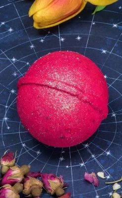 Aether Sugar Baby Pink Glitter Bath Bomb
