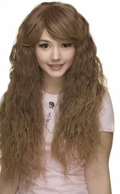 Rockstar Wigs Beauty Summer Long Wavy Brown Wig