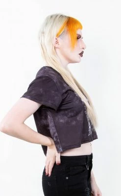 Drop Dead Gorgeous Summer Swarms Crop Tee Clothing