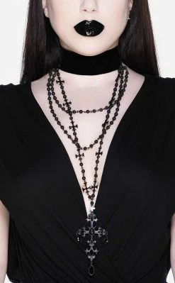 Killstar Chokers Summon The Night Choker | Black