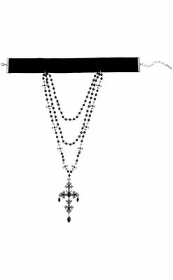 Killstar Summon The Night Choker | Silver Chokers