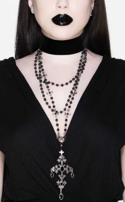 Killstar Summon The Night Choker | Silver Chokers