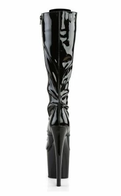 Pleaser Pole Shoes TABOO-2023 Black Knee High Boots